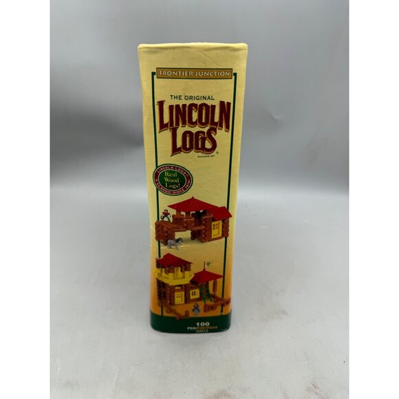 Lincoln Logs Frontier Junction Building Set Missing Pieces READ - Picture 2 of 6